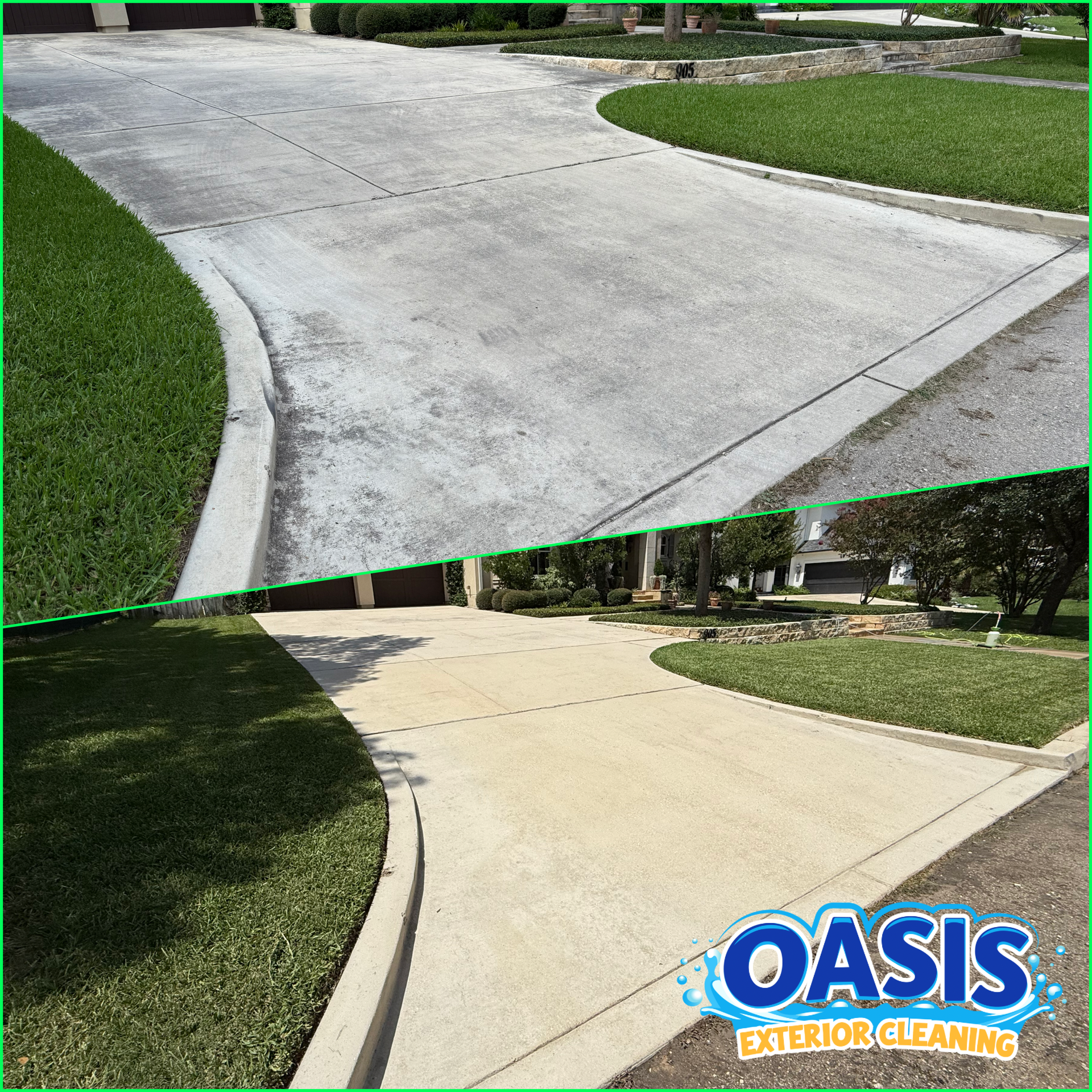 Driveway Pressure Wash